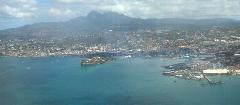 Fort-De-France et la Montagne Pele